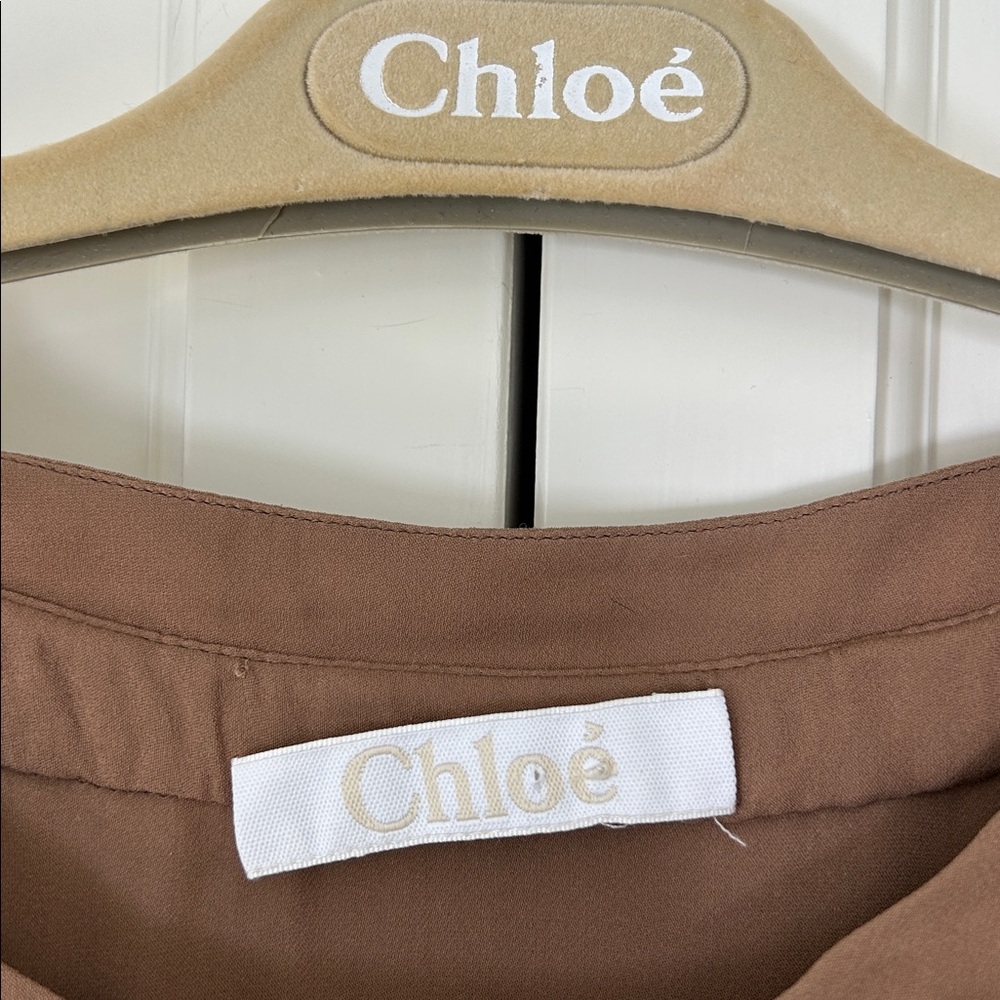 Chloe 2 Piece silk outfit size EU 38 - Picture 2 of 8